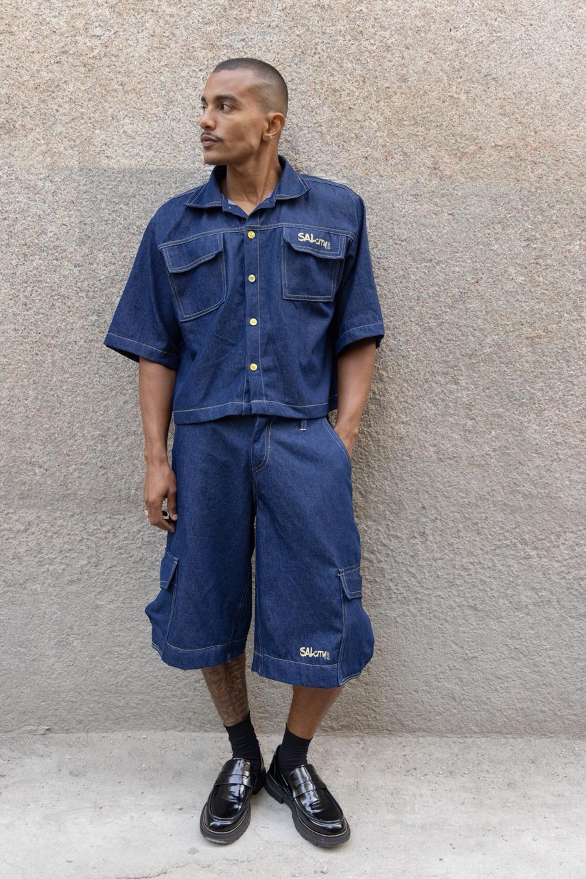 Bermudao jeans milano agenero