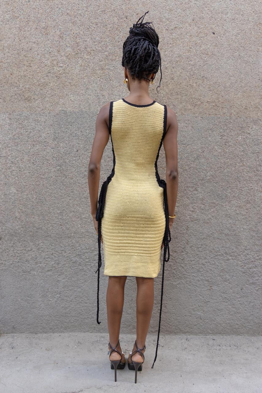 Vestido crochê milano