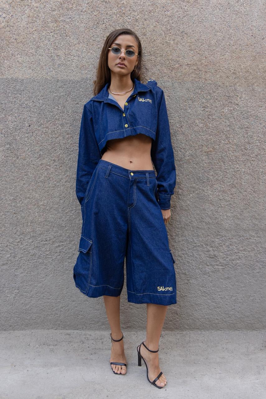 Bermudao jeans milano agenero