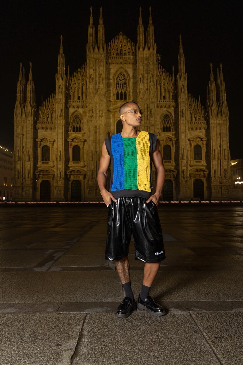 Suéter crochê SSA BRASIL Milano