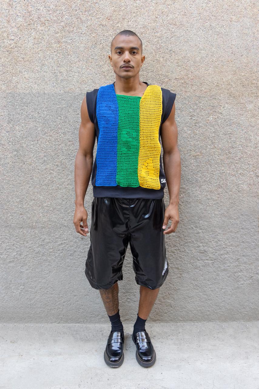 Suéter crochê SSA BRASIL Milano