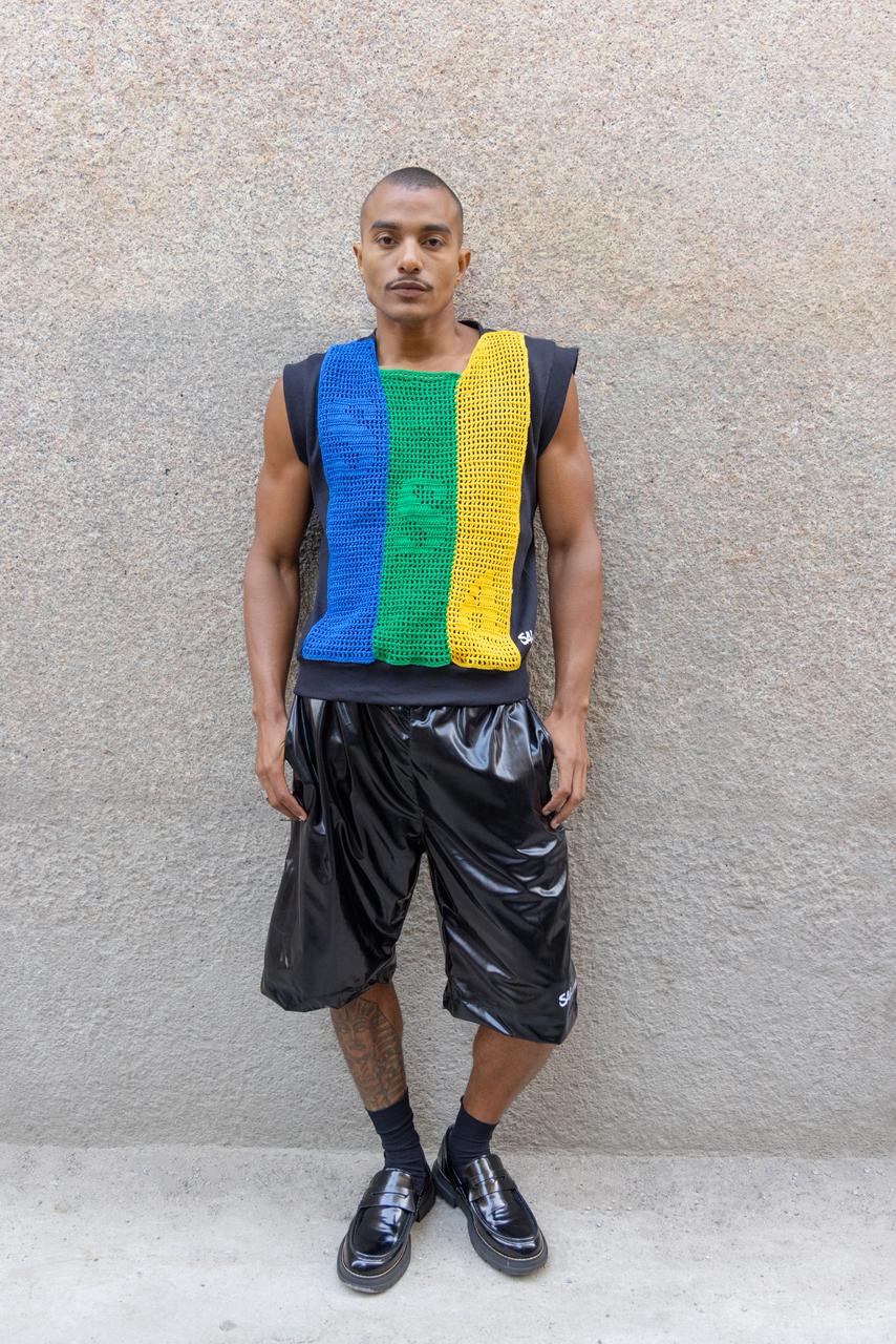 Suéter crochê SSA BRASIL Milano