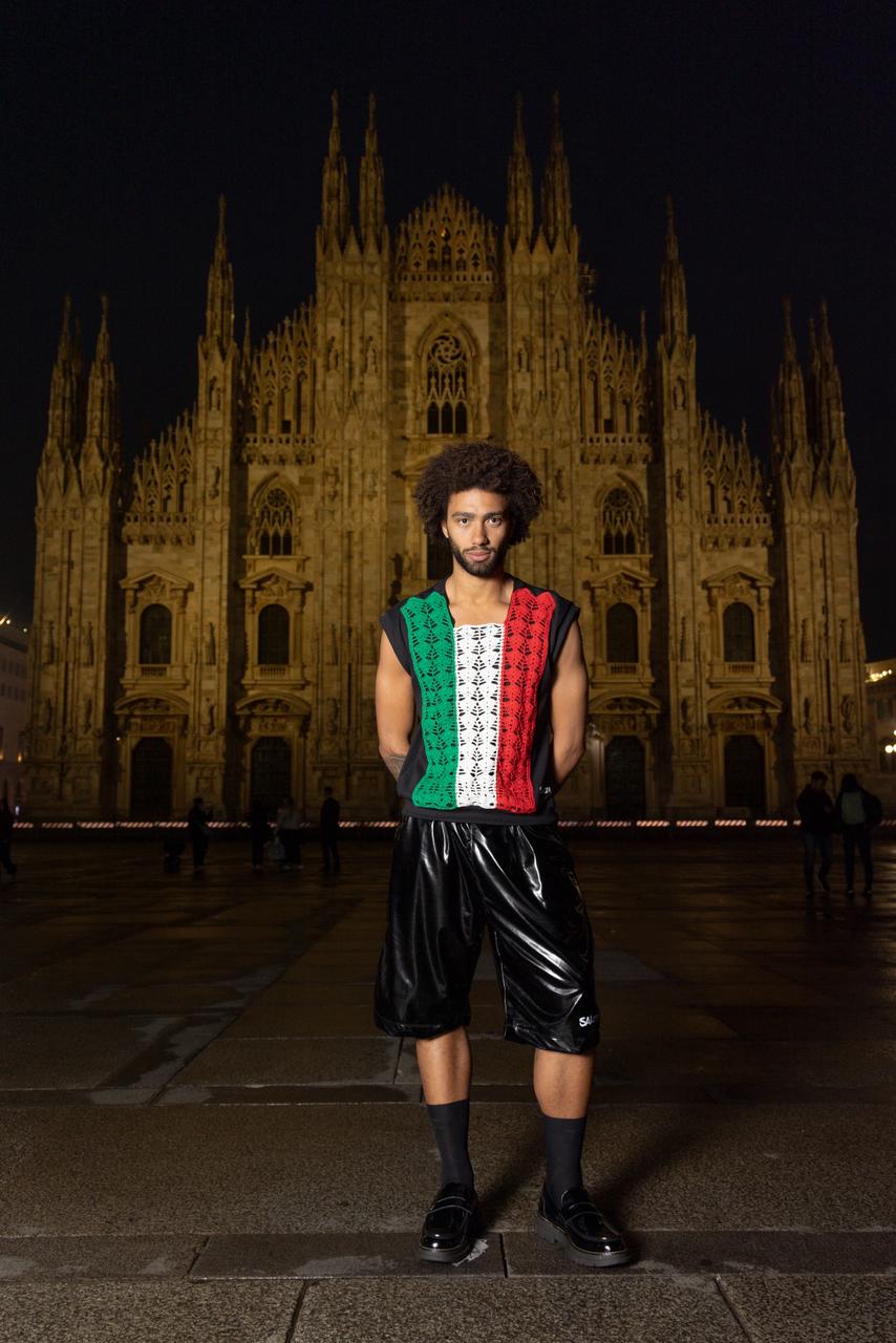 Suéter crochê ITÁLIA Milano