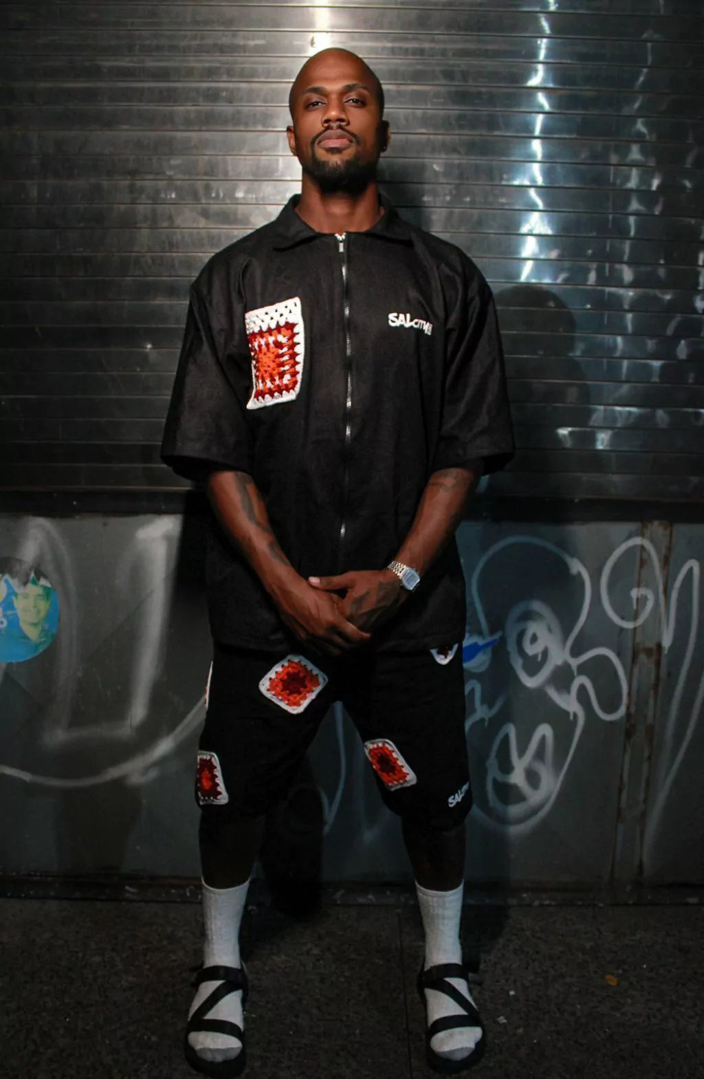 Conjunto brim crochê