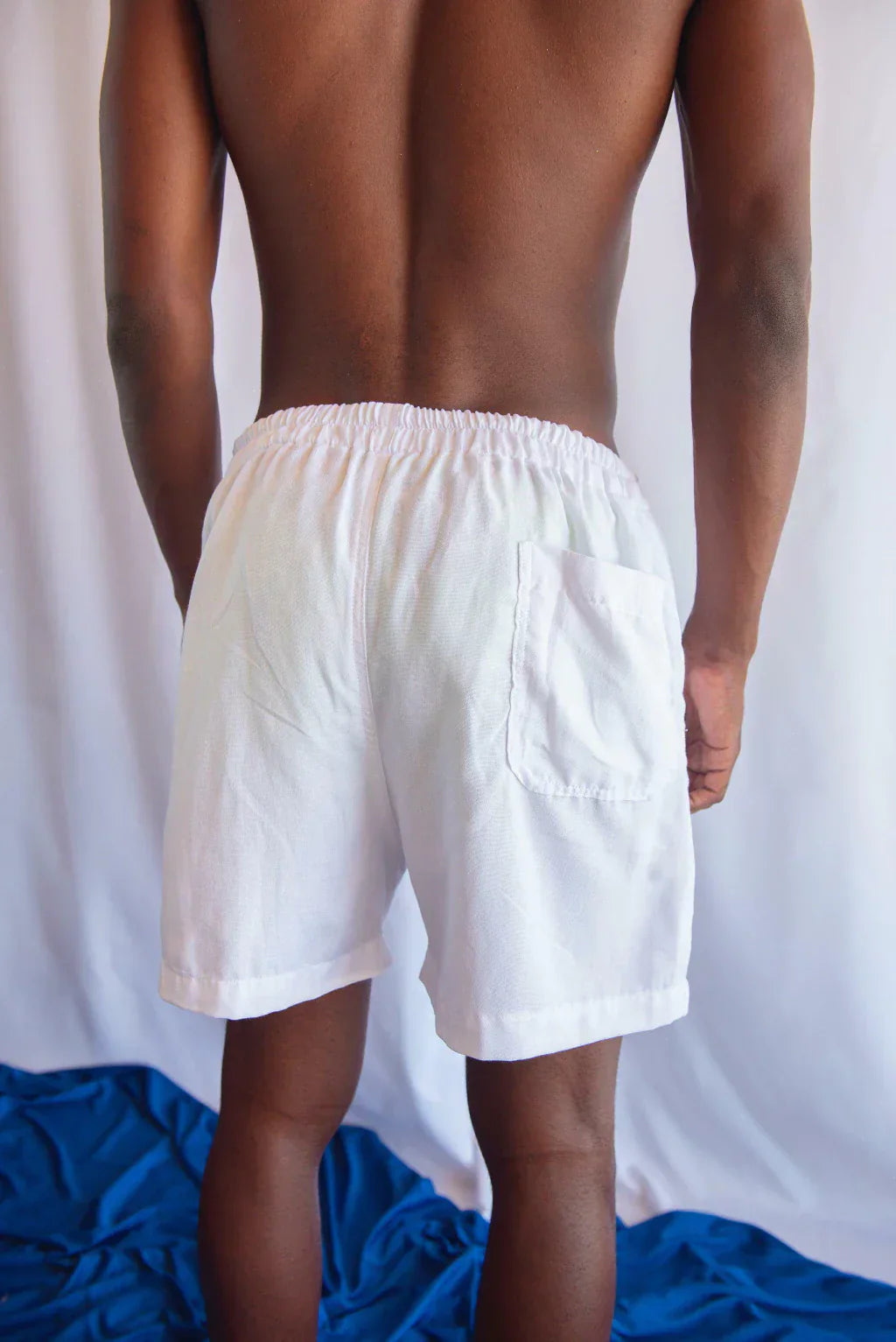 Short linho algodão