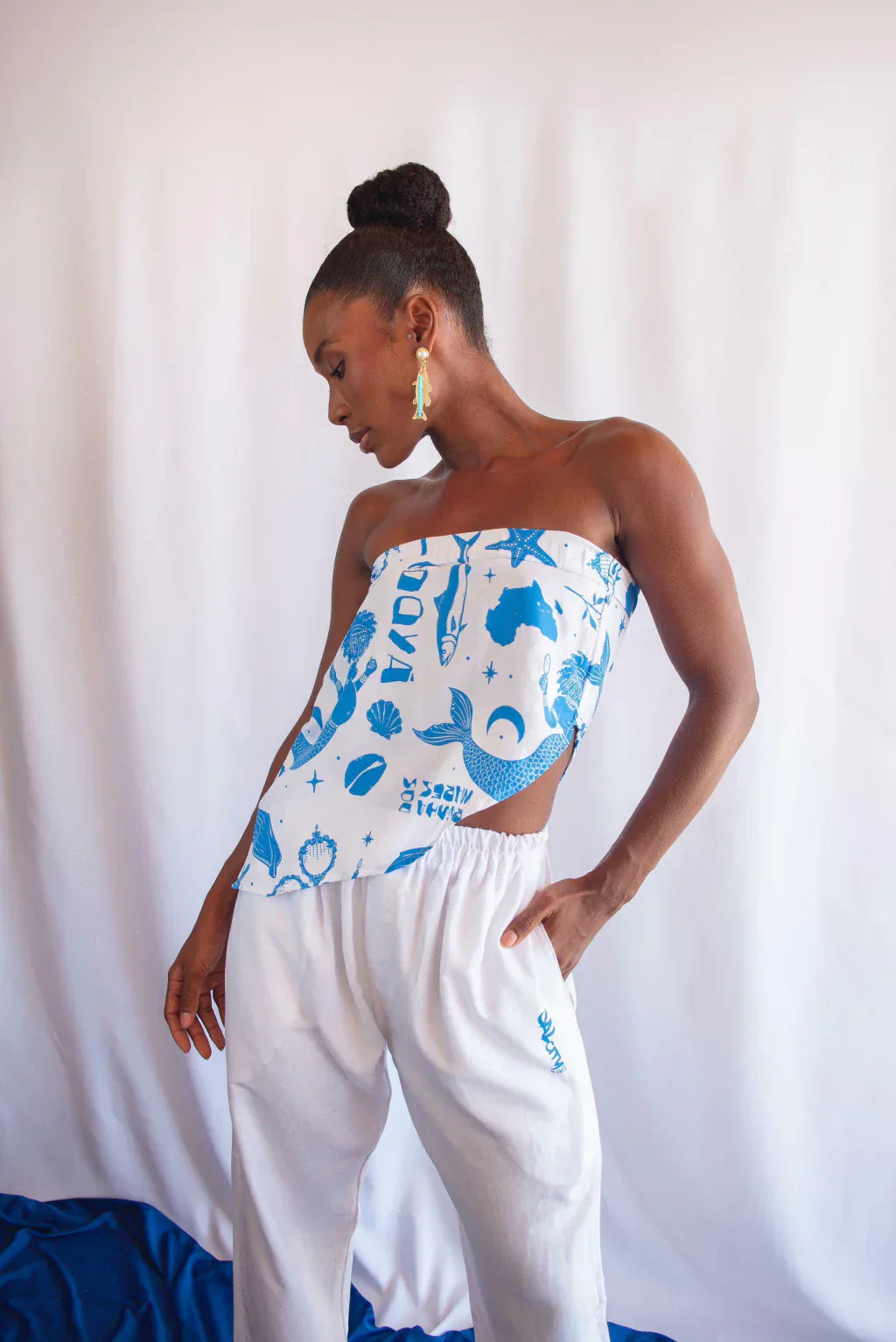 Calça linho agenero