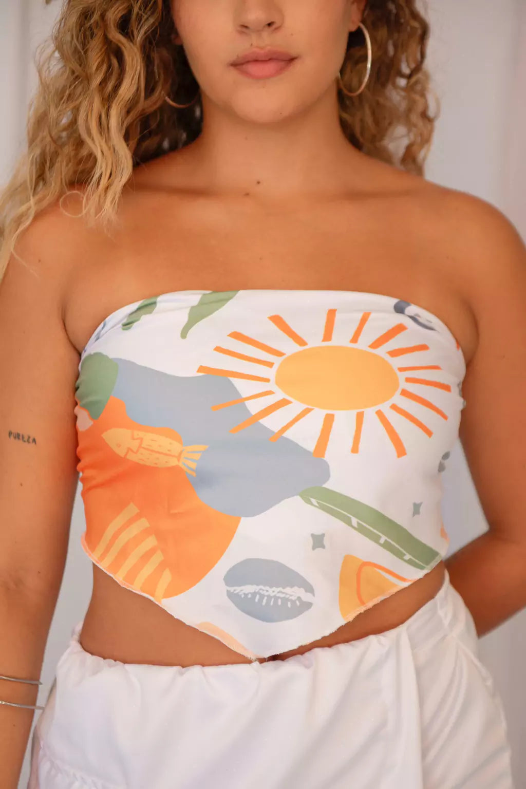 Lenço toque de seda