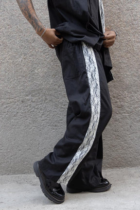 Calça camada rendas milano