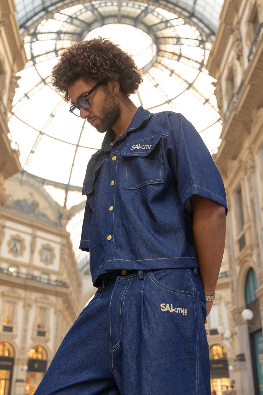 Boxy oversized jeans Milano
