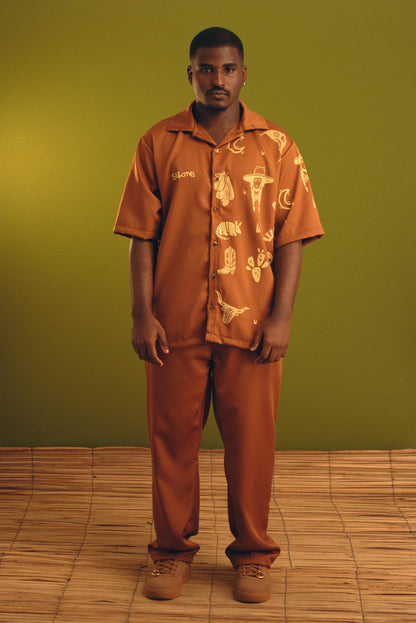 Camisa de botão