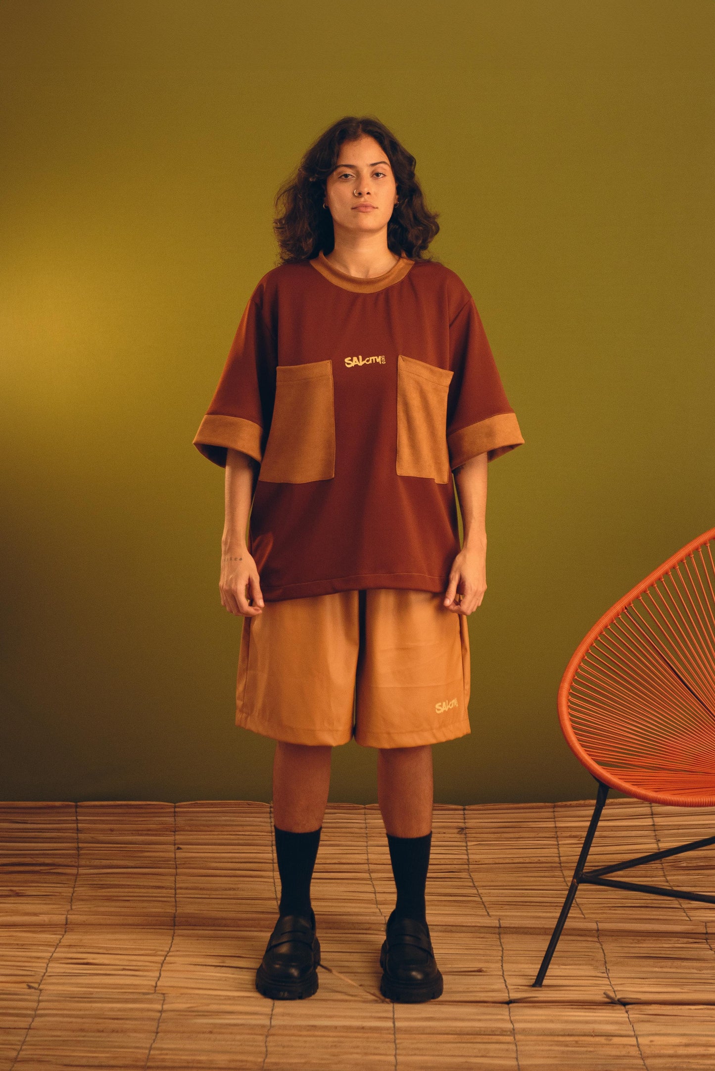 Camisa suede cactos