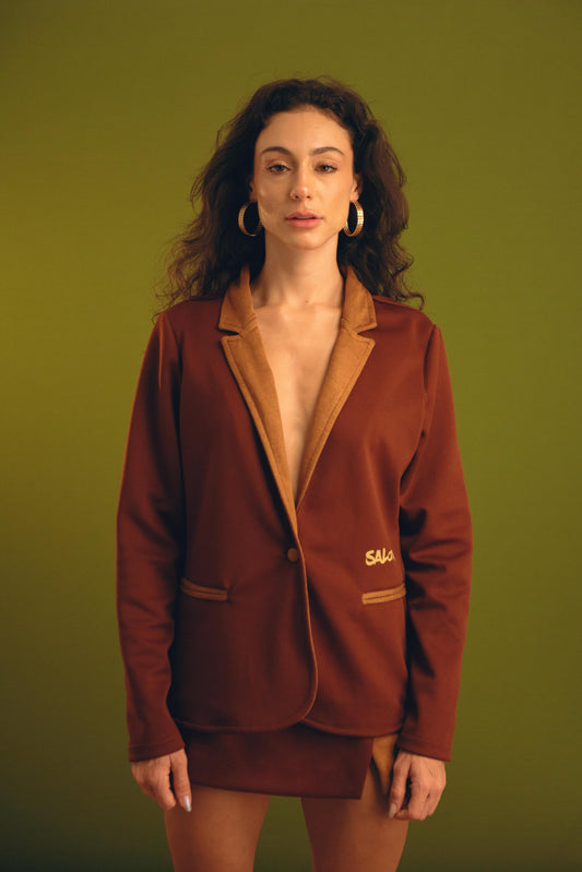Blazer suede