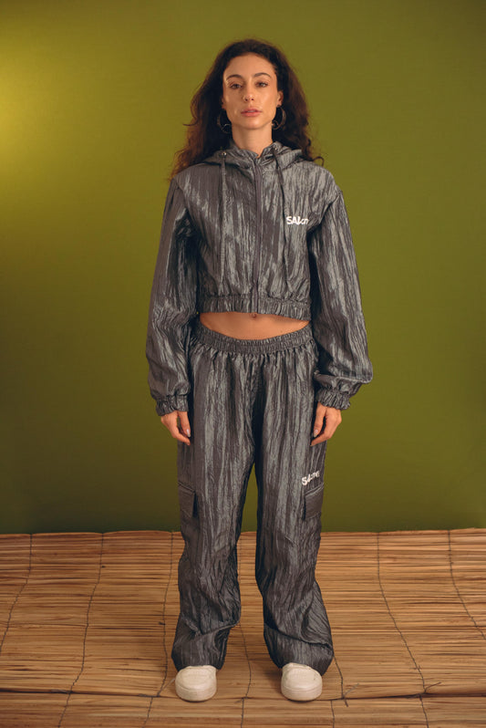 Conjunto corta vento Cropped