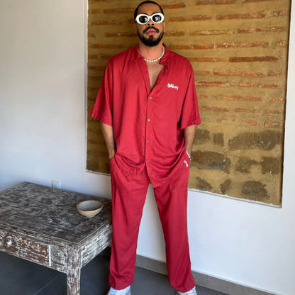 Camisa de botão