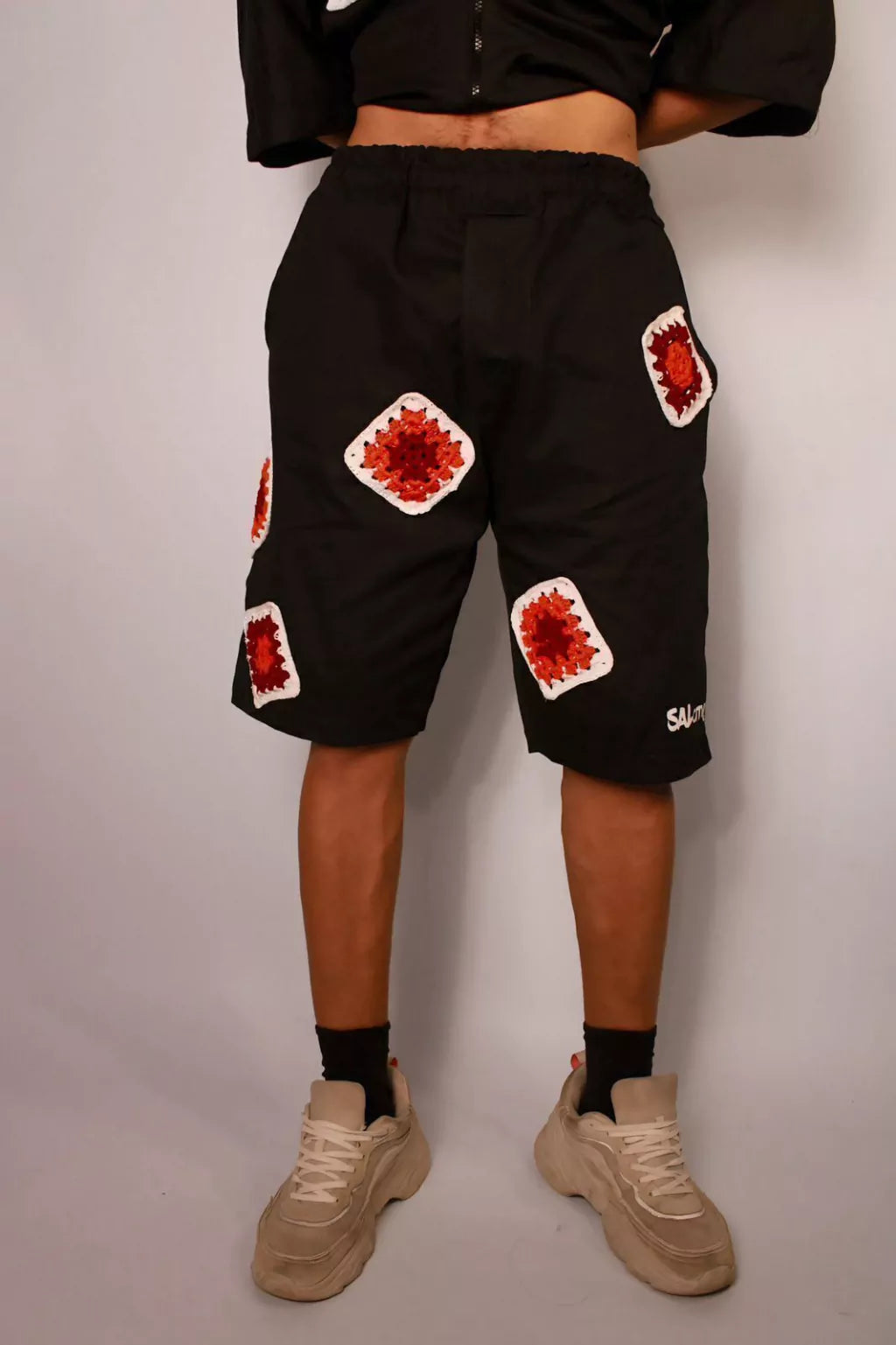 Conjunto brim crochê