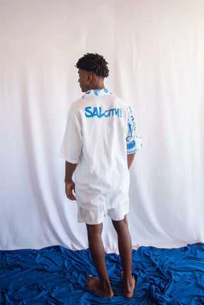 Camisa de botão linho