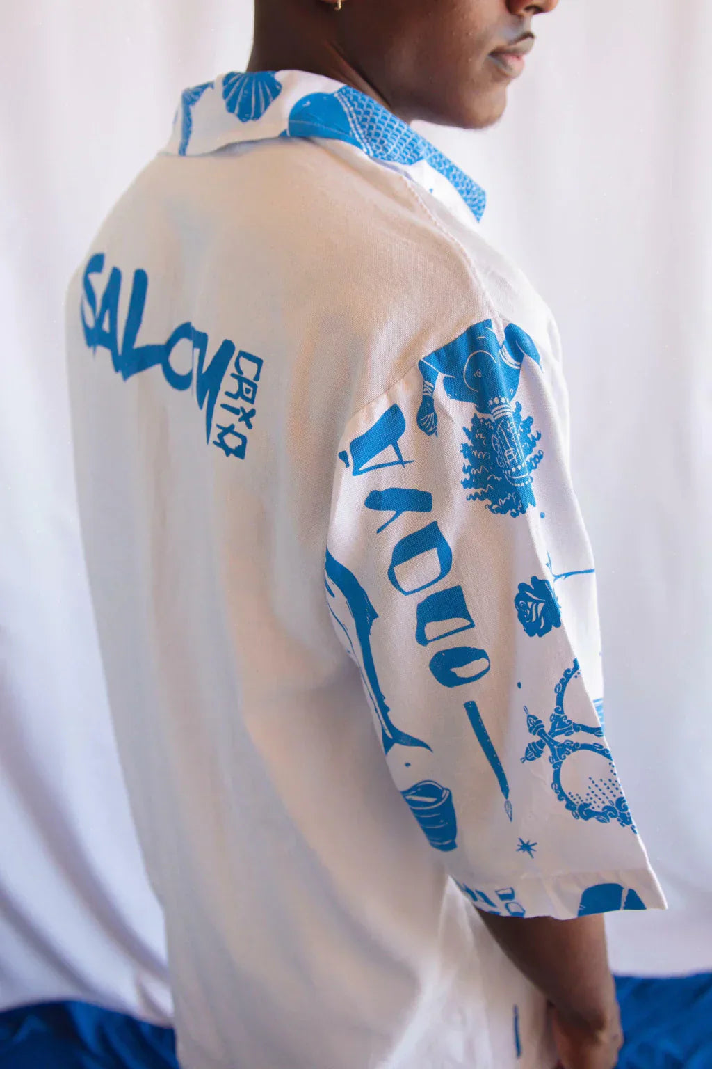 Camisa de botão linho