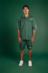 Conjunto brim pespontado