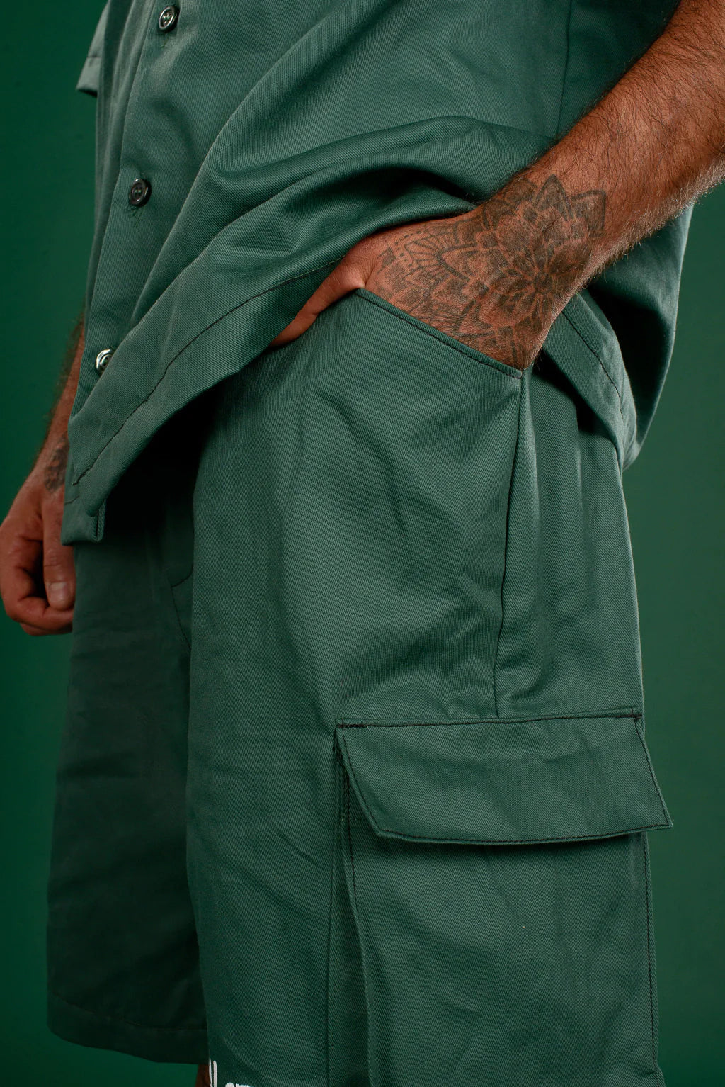 Conjunto brim pespontado