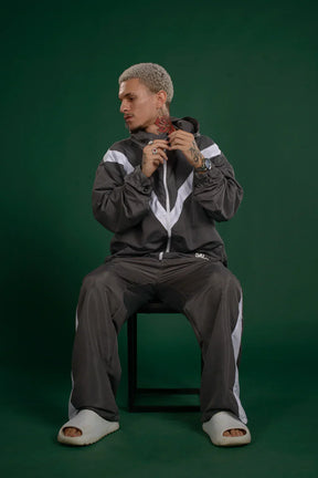 Conjunto corta vento tactel