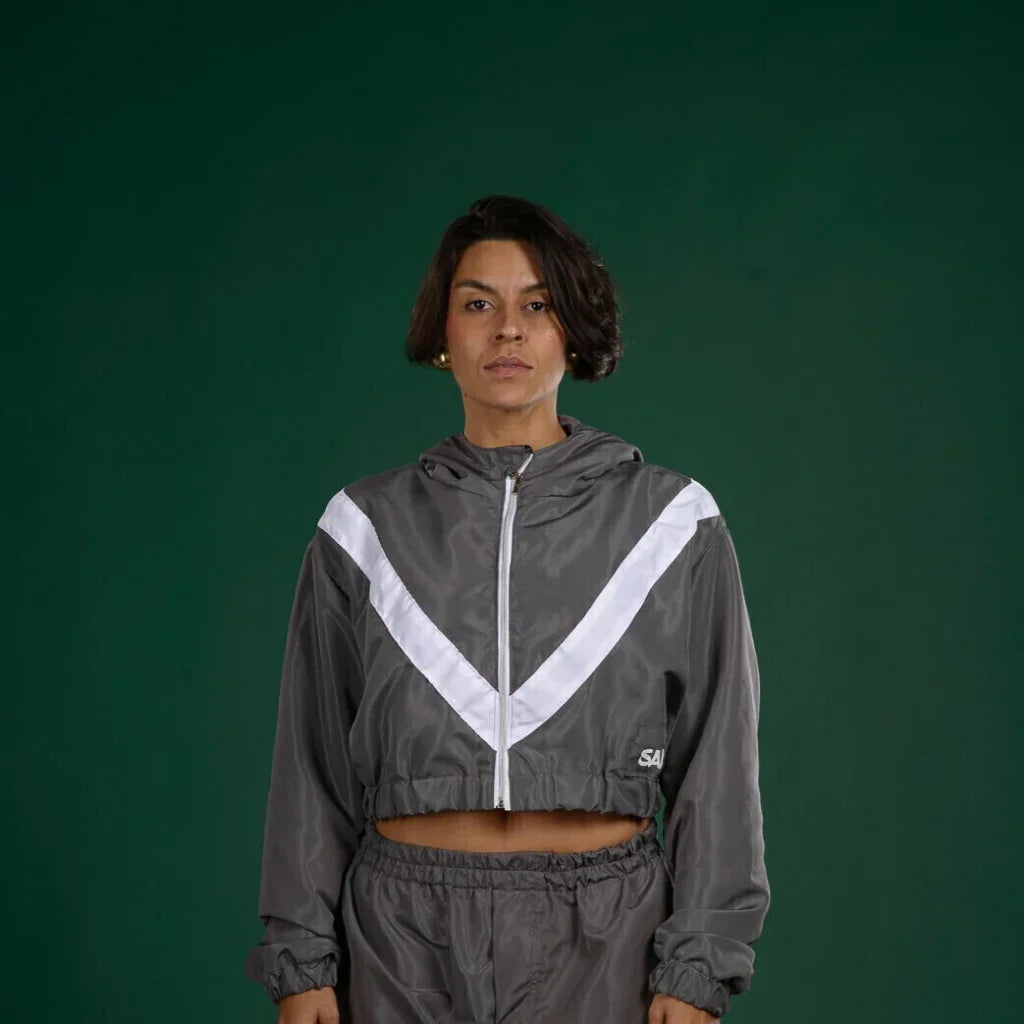 Cropped corta vento