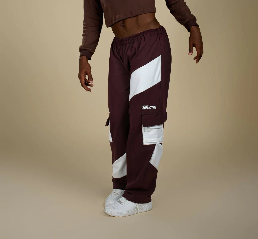 Calça cargo moletom