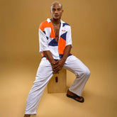 Camisa Botão PatchWork